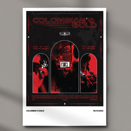 Print Colombian's Gold